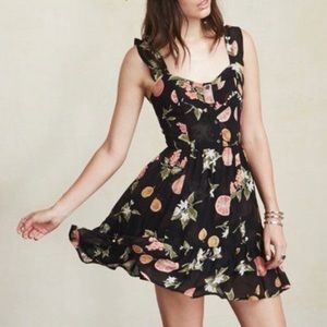 Reformation Raleigh Dress in Fruitcake